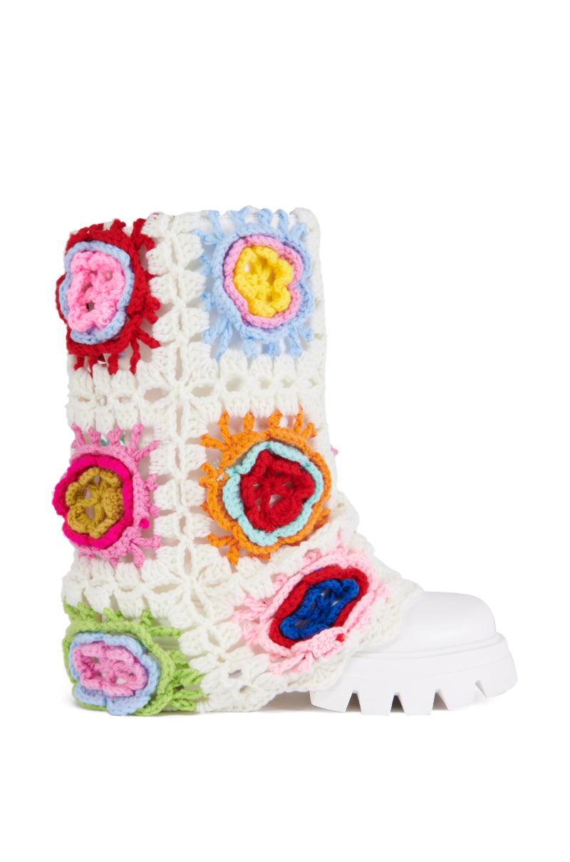 AZALEA WANG ROMOLA CROCHET BOOT