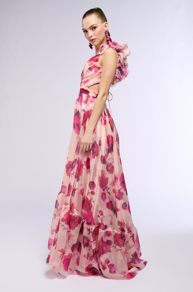 IN THE GARDEN MAXI DRESS