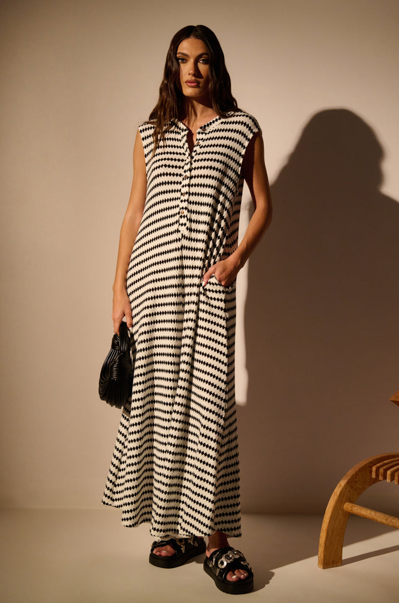 TIME TO PLAY STRIPE JUMPSUIT