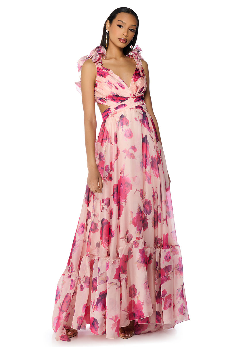 IN THE GARDEN MAXI DRESS