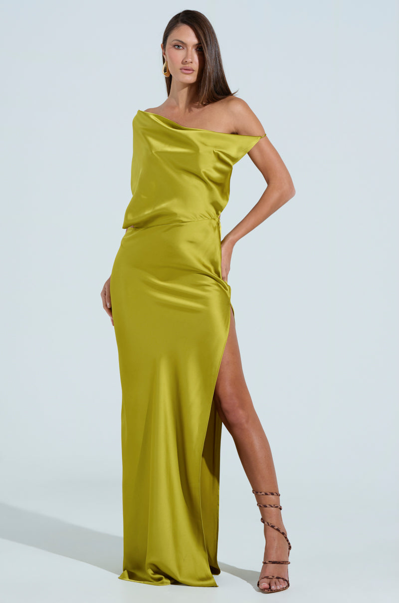 ISLA SATIN MAXI DRESS