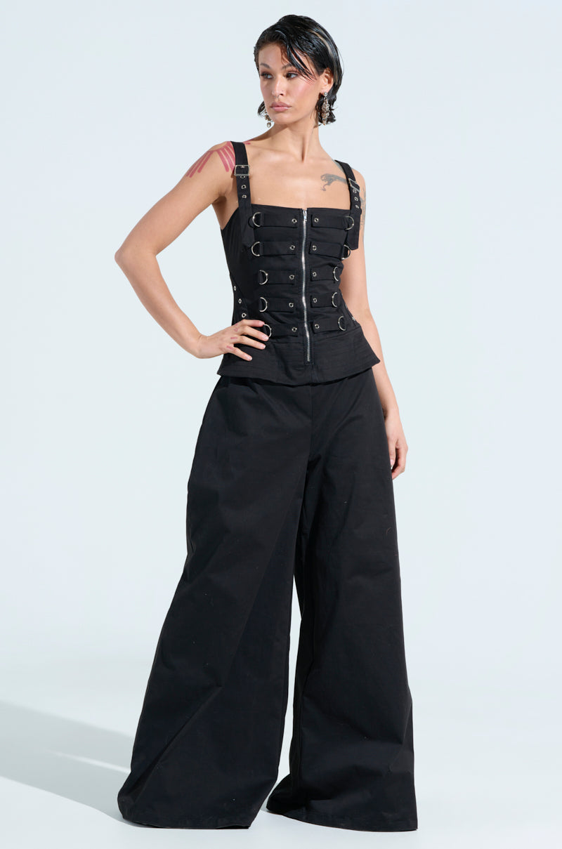 AMELIA JUMPSUIT WITH METAL DETAILS