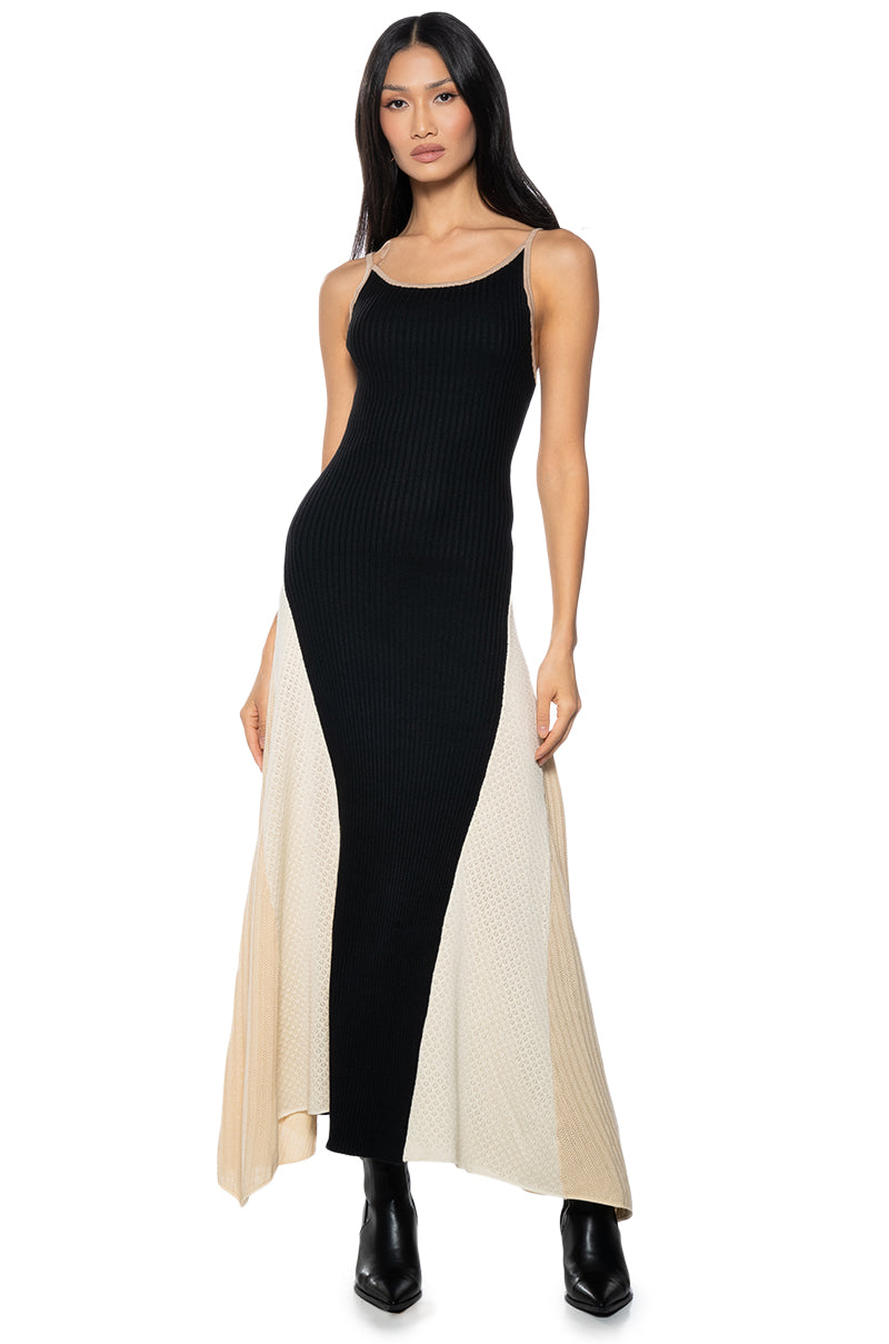 FOR THE ROSES KNIT MAXI DRESS