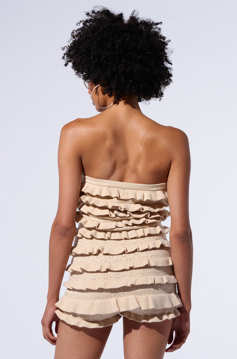 RUFFLES ALL OVER ROMPER