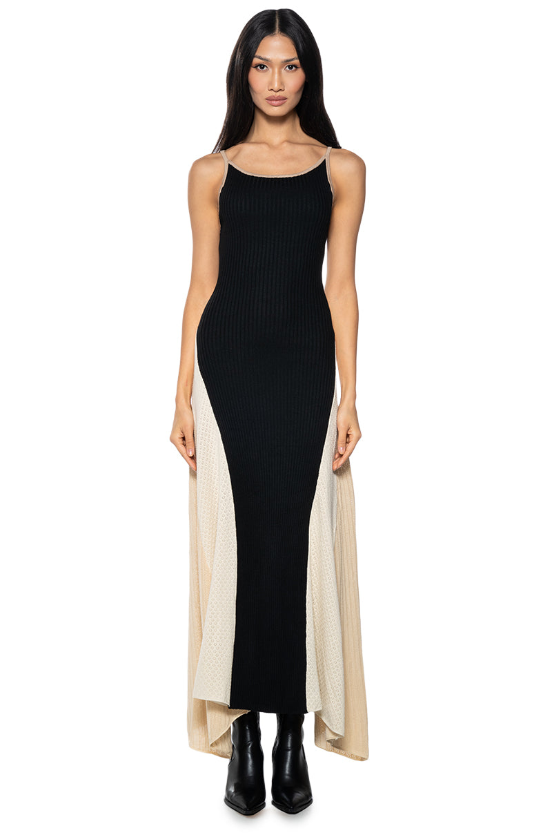 FOR THE ROSES KNIT MAXI DRESS