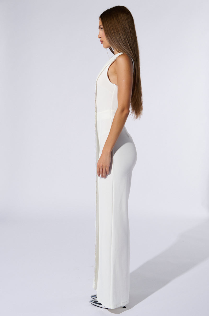 NOTHING BUT CLASS WIDE LEG JUMPSUIT