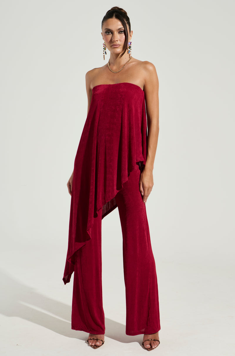 TARAJI KNIT JUMPSUIT