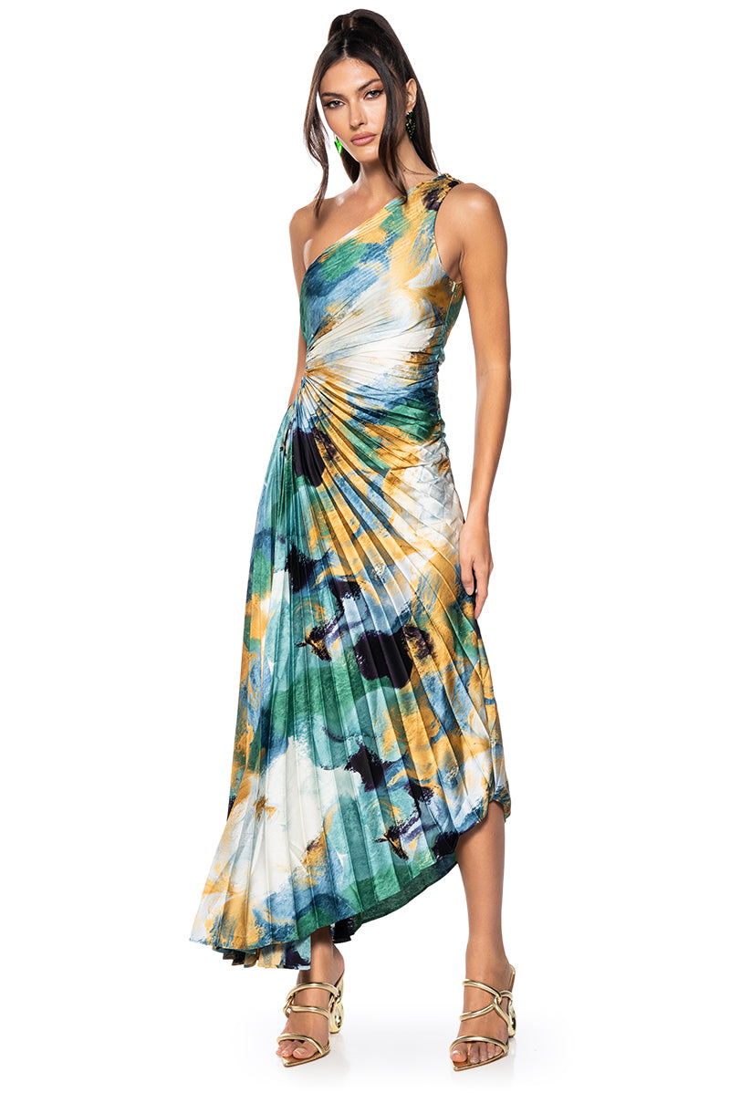VALERIE ONE SHOULDER DRESS