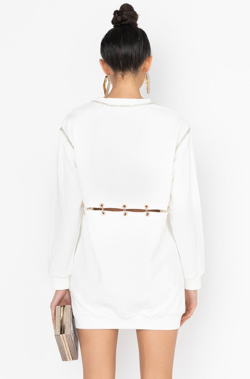 NO COMPETITION SWEATSHIRT DRESS