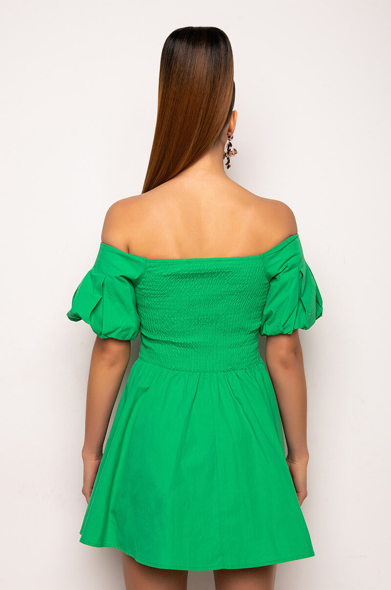 SWEET TING MINI OFF THE SHOULDERS DRESS