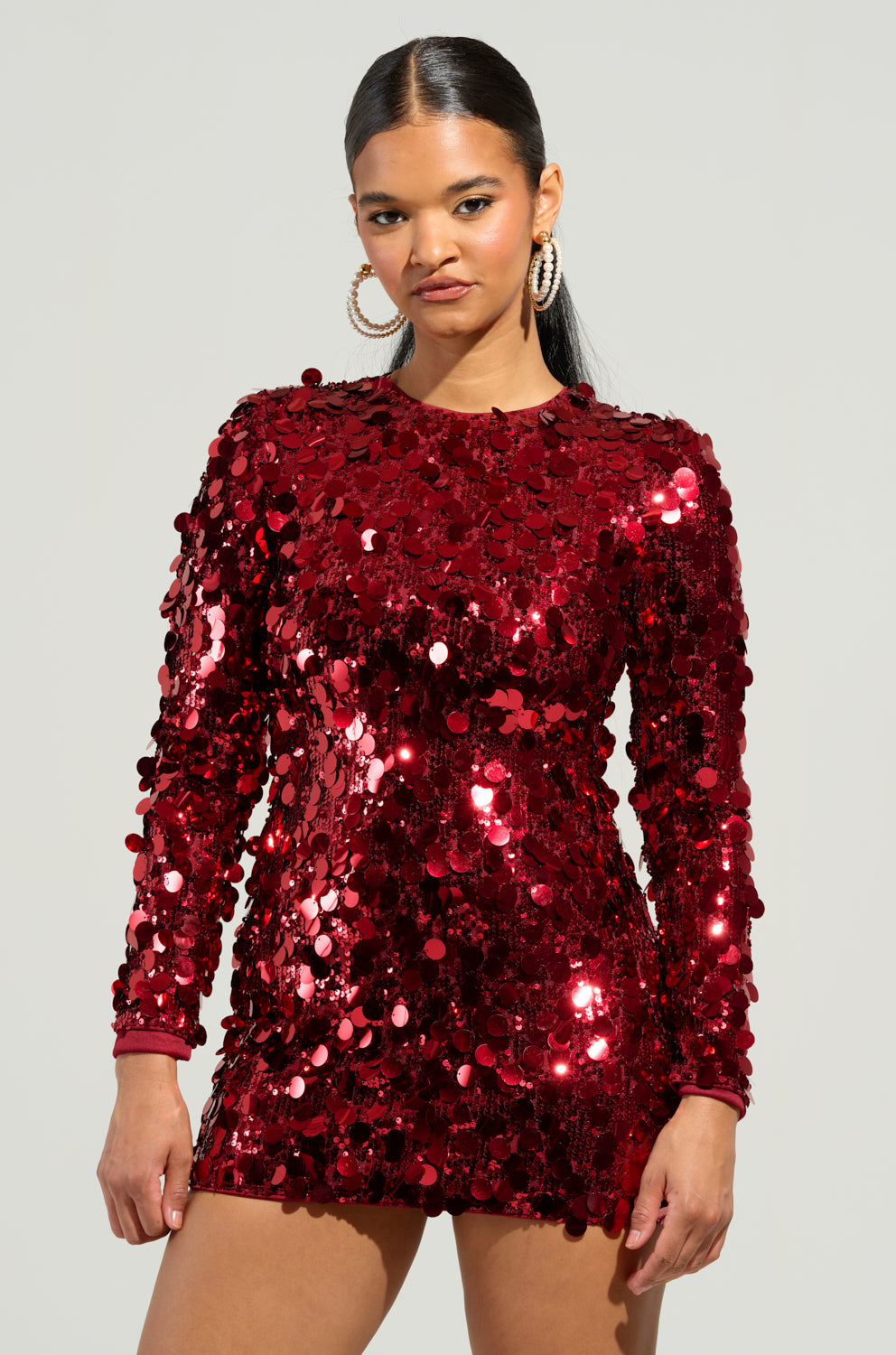 SHE'S ALL THAT SEQUIN MINI DRESS