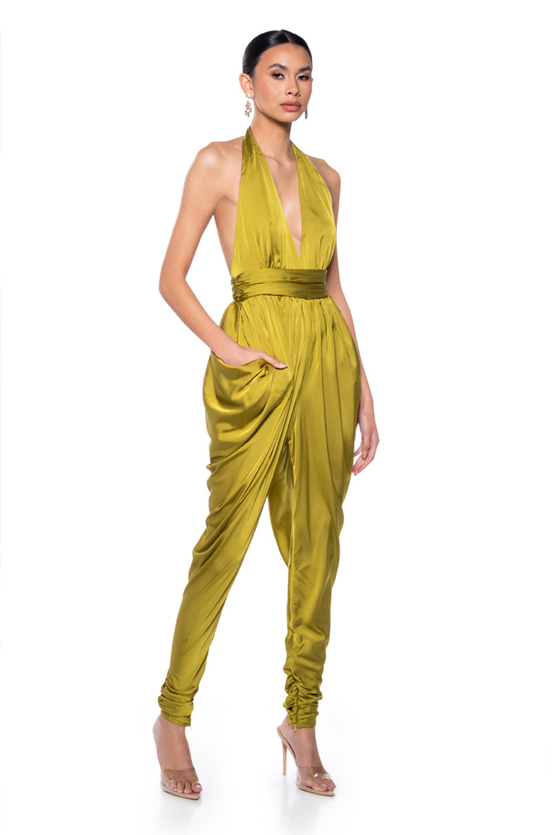 CELESTE HALTER NECK JUMPSUIT