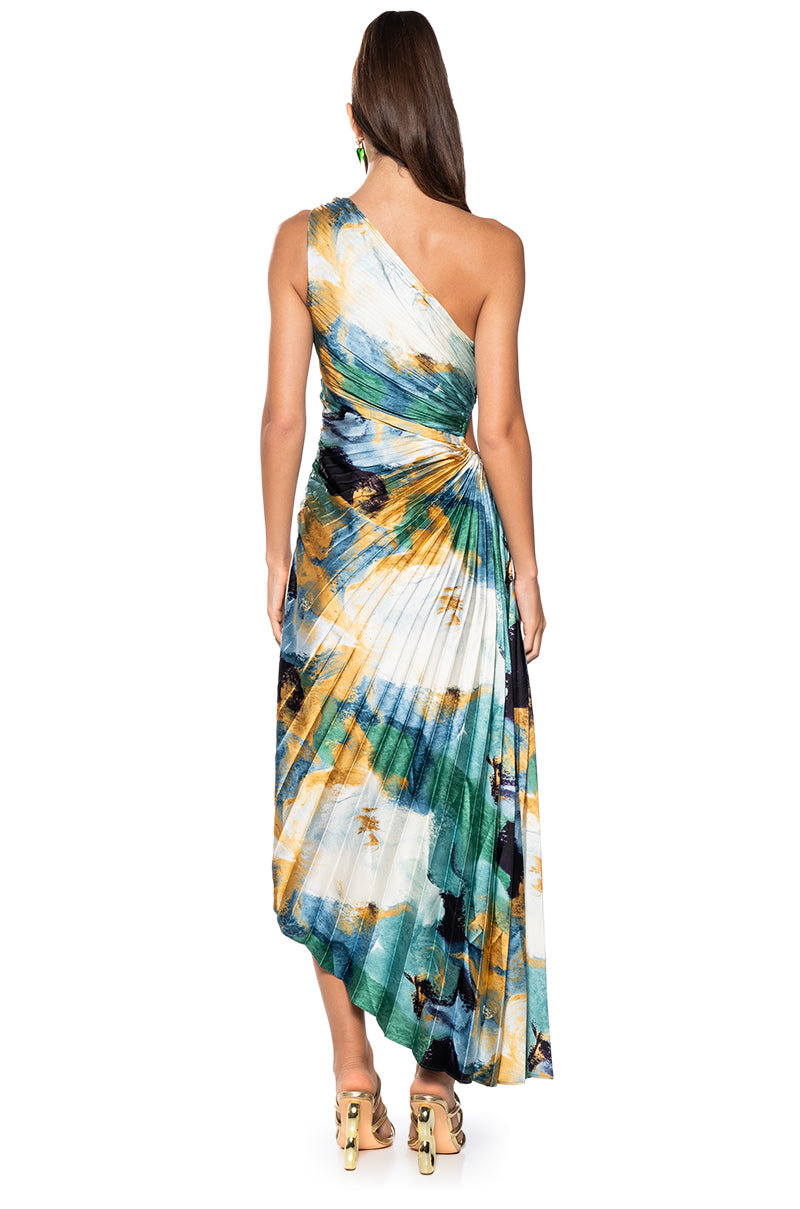 VALERIE ONE SHOULDER DRESS