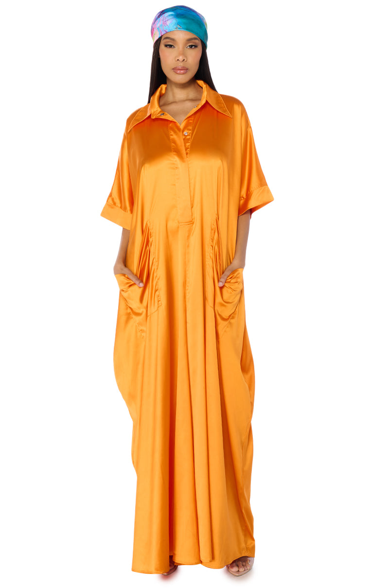 SHE'S RICH OVERSIZED SATIN JUMPSUIT