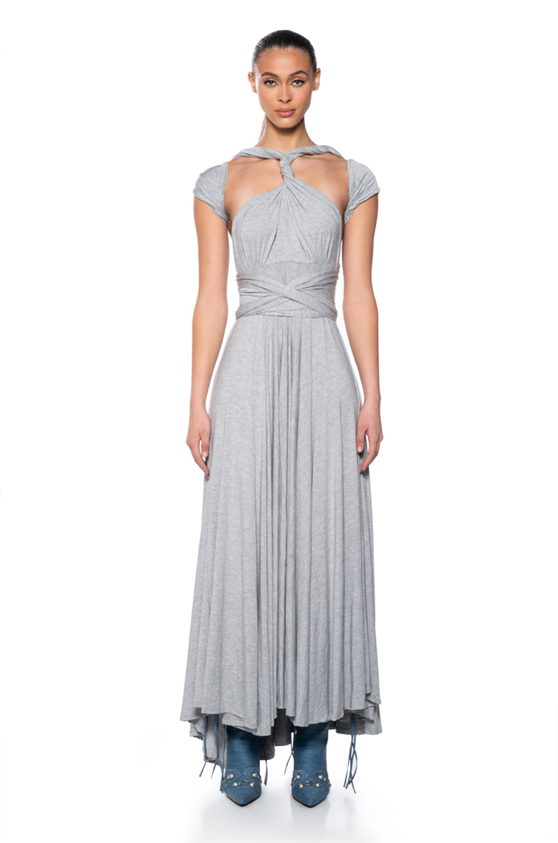 FEELING LOOSE MULTIFUNCTIONAL MAXI DRESS