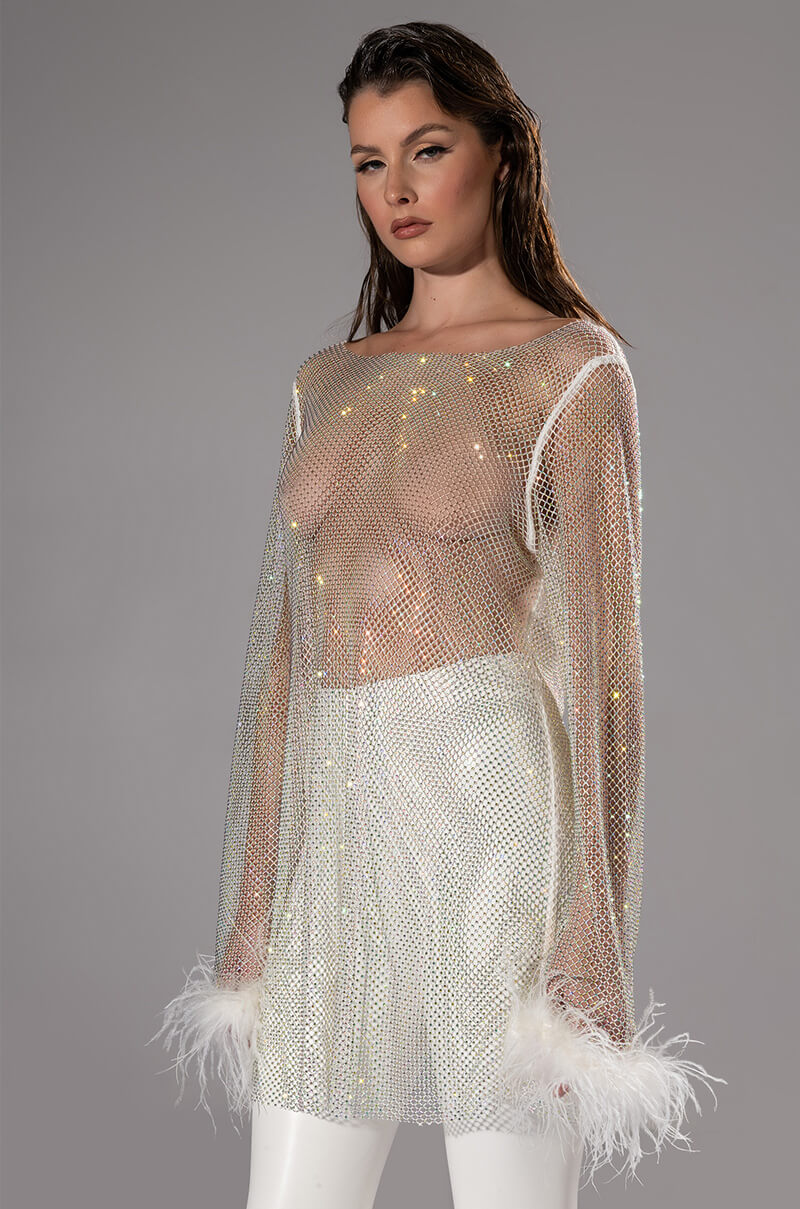 TELL ME A SECRET SPARKLE MINI DRESS