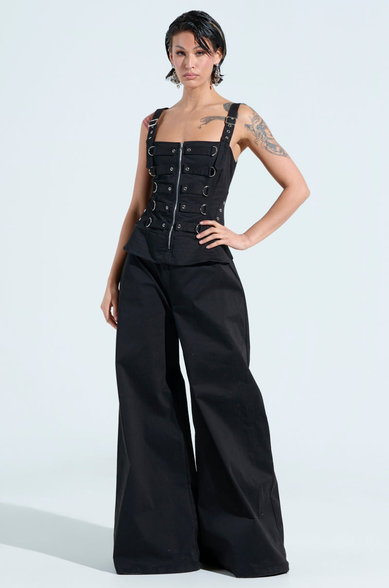 AMELIA JUMPSUIT WITH METAL DETAILS