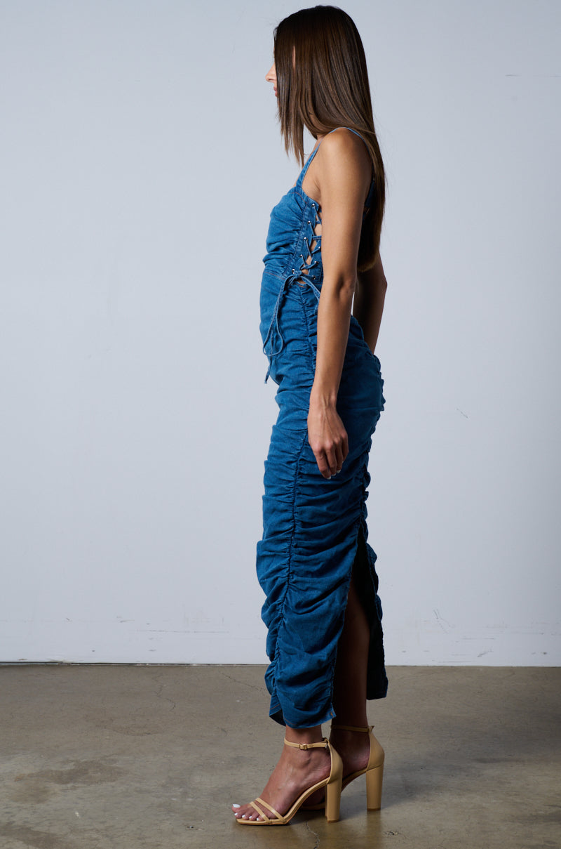 ANOTHER LIFE DENIM DRESS