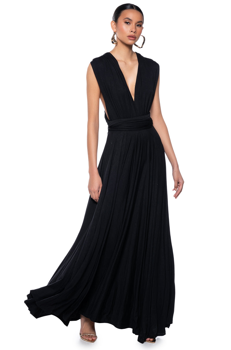 FEELING LOOSE MULTIFUNCTIONAL MAXI DRESS