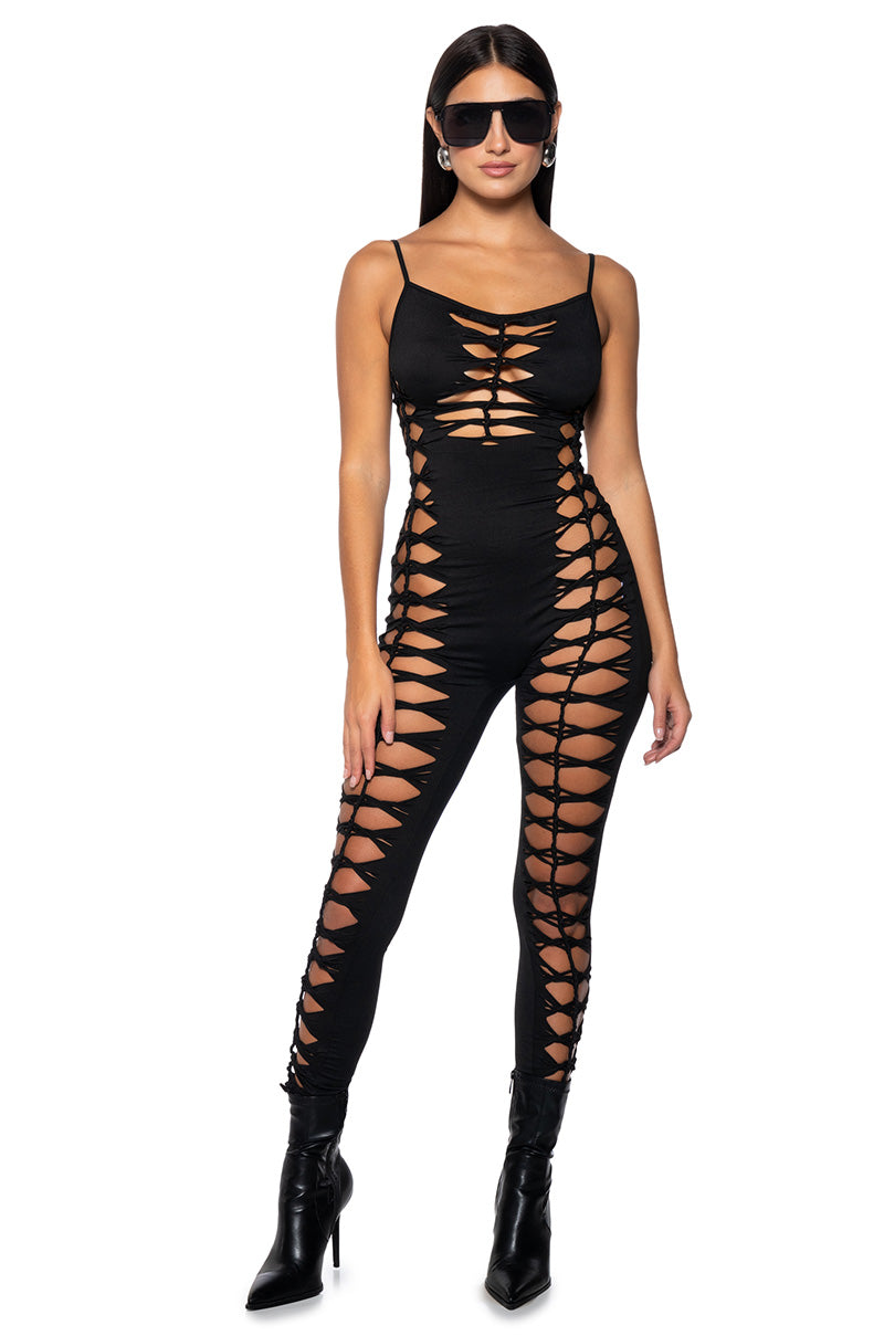 ARI CUTOUT CATSUIT