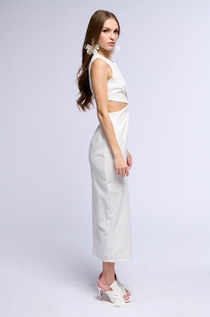 SOFIA LINEN MAXI DRESS