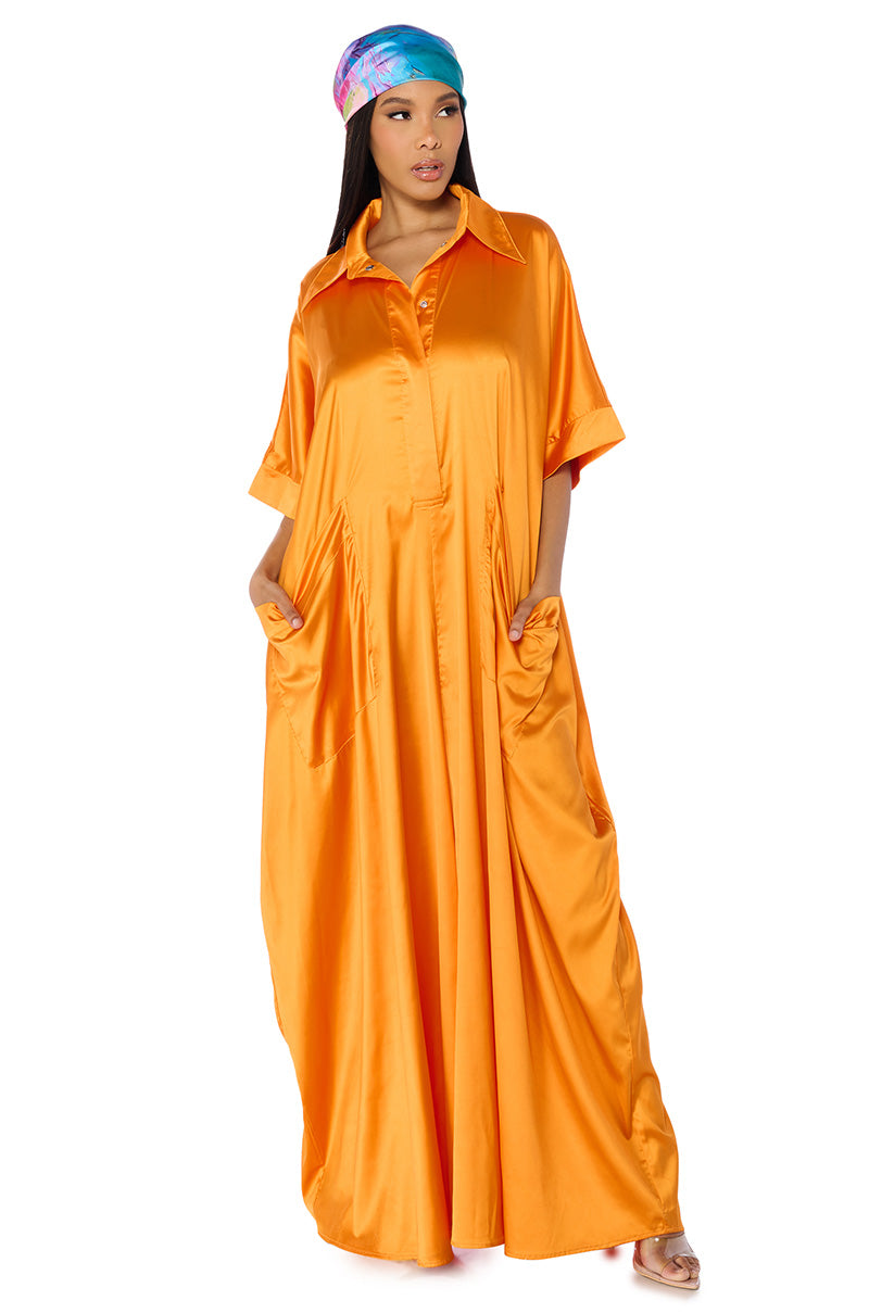 SHE'S RICH OVERSIZED SATIN JUMPSUIT
