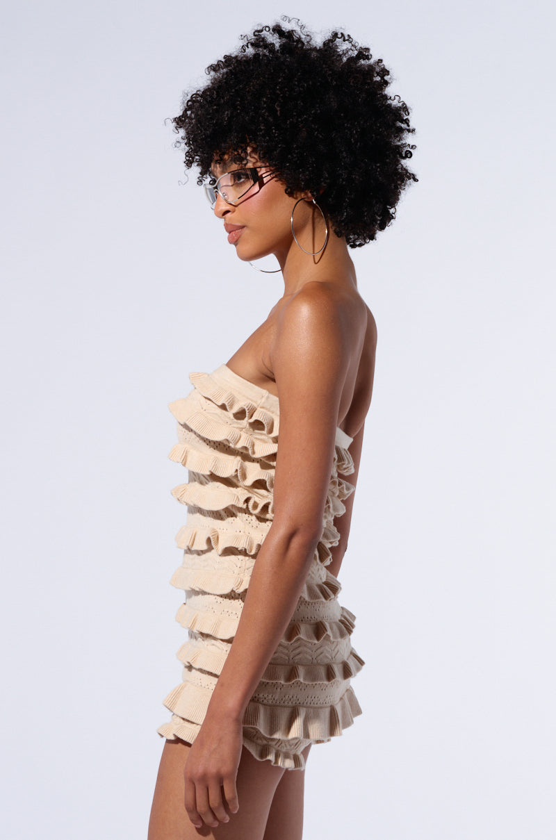 RUFFLES ALL OVER ROMPER