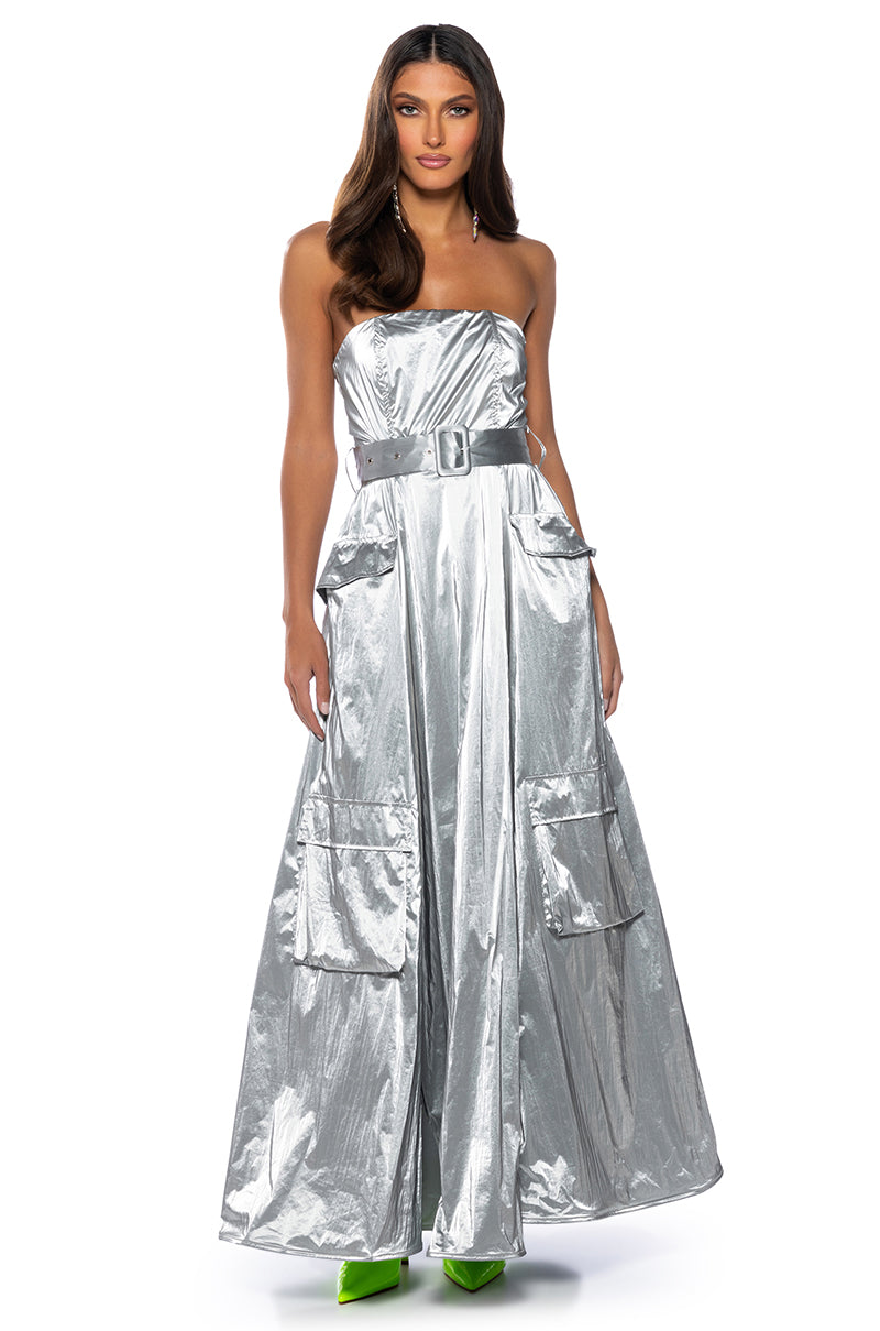 ENOLA STRAPLESS MAXI DRESS