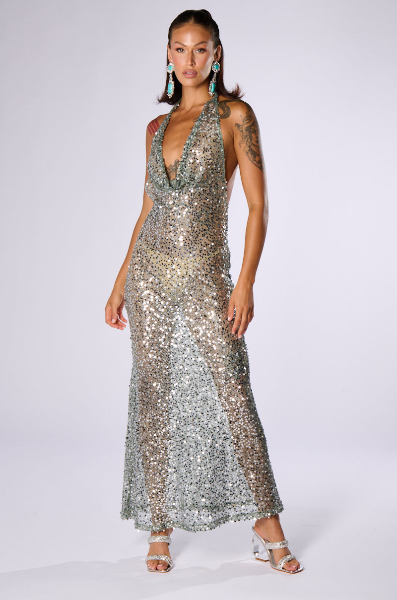 SPARKLE CITY MAXI DRESS