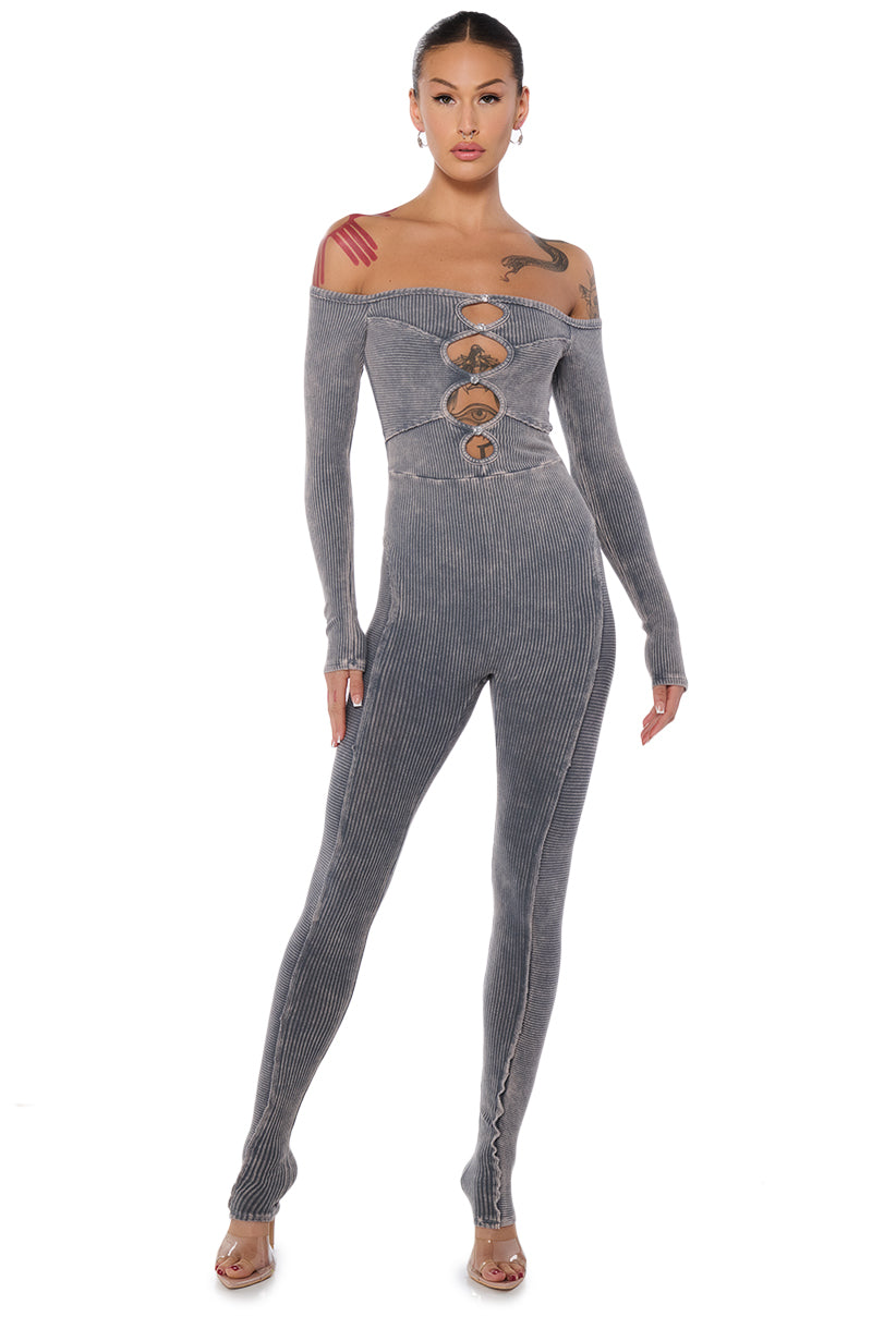 IN YOUR DREAMS FITTED CATSUIT