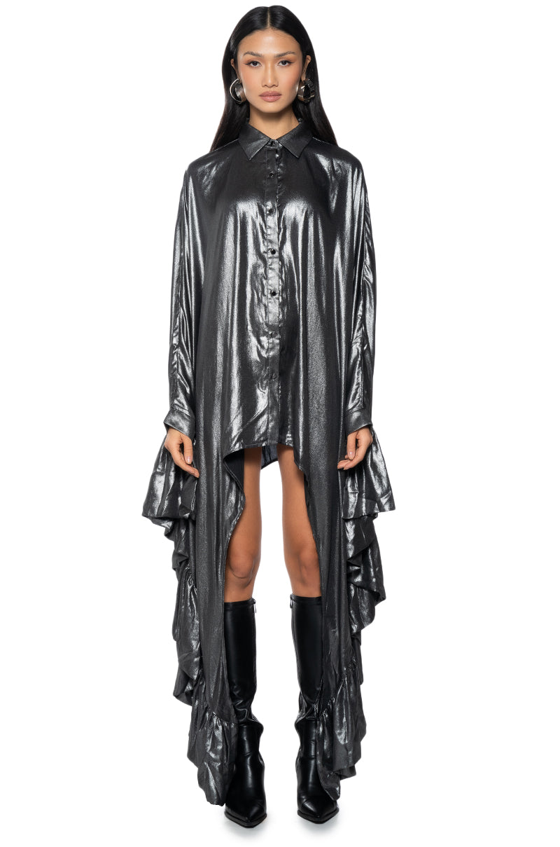 RONNI BUTTON DOWN SHIRT DRESS