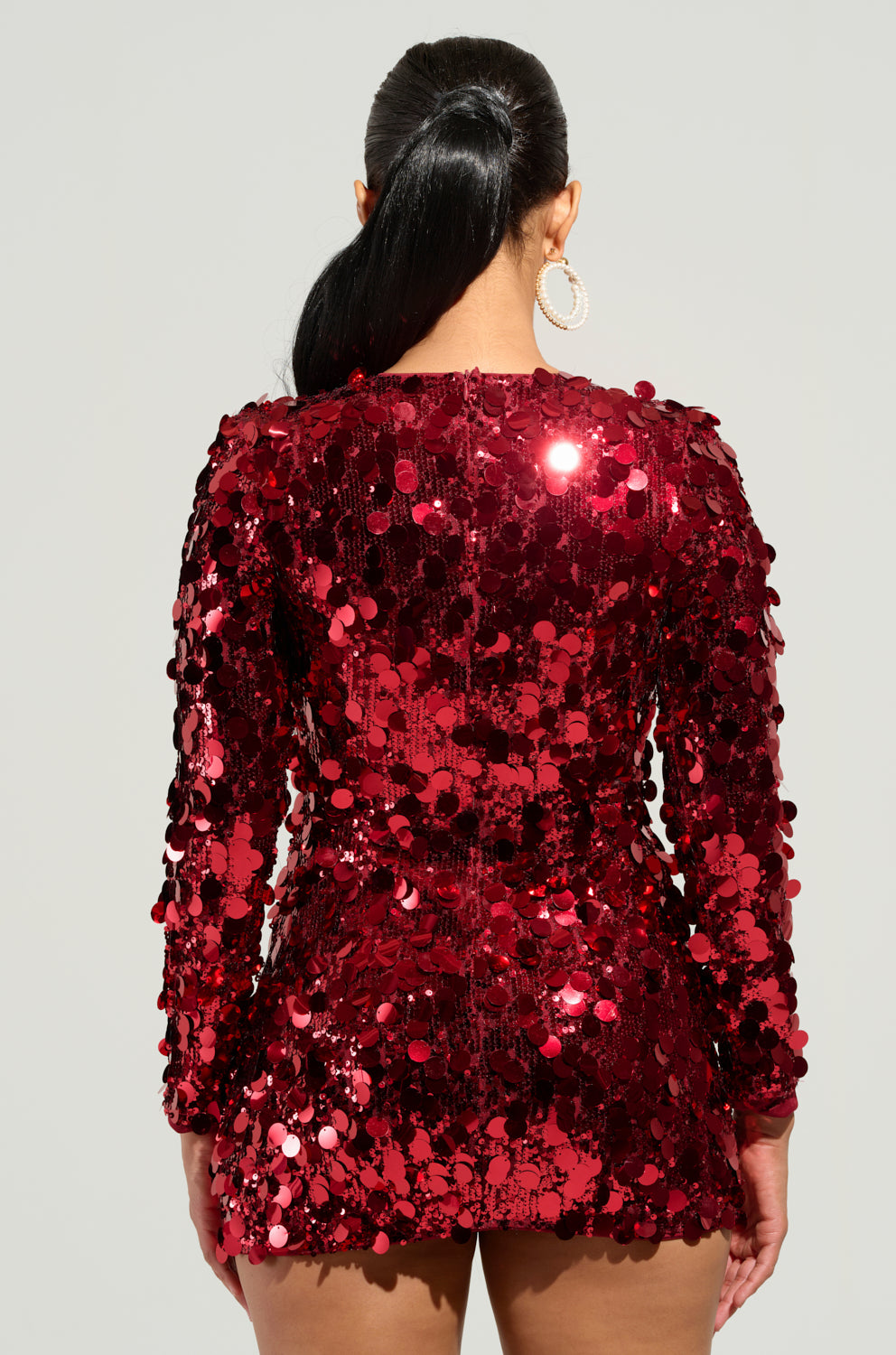 SHE'S ALL THAT SEQUIN MINI DRESS