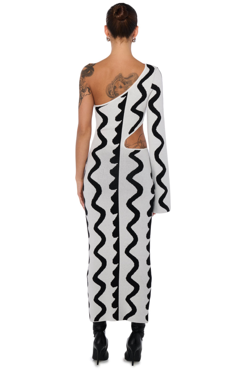 JADE CUT OUT KNIT MAXI DRESS