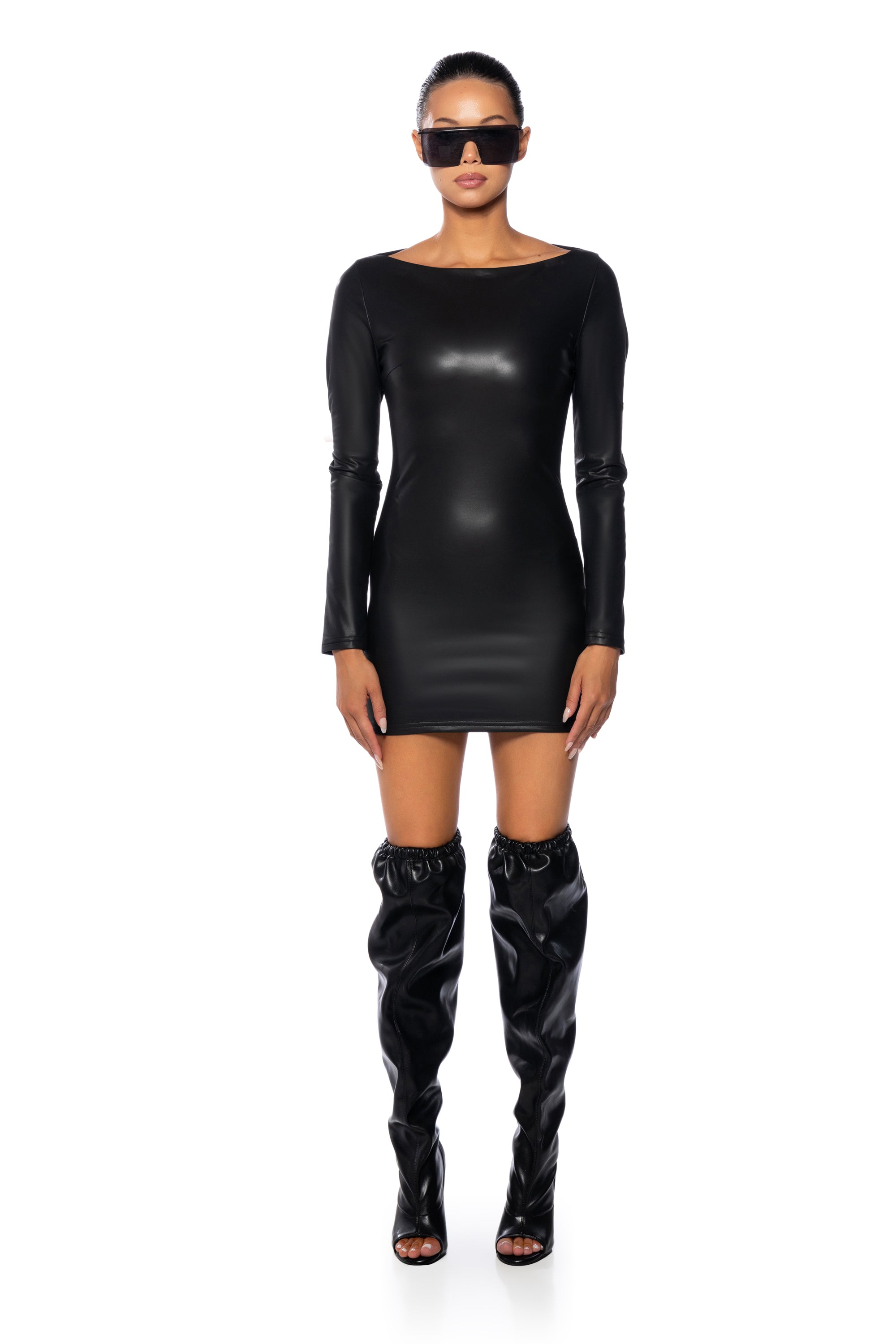 TAYLOR LONG SLEEVE MINI DRESS