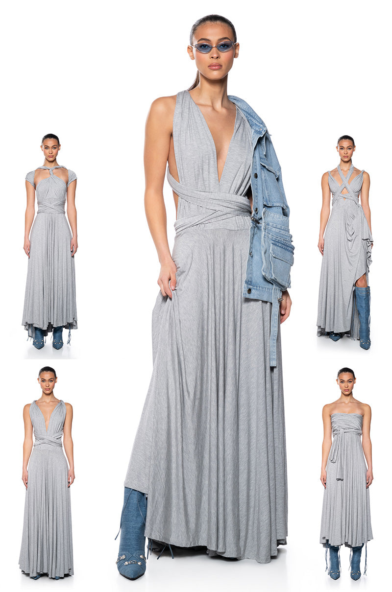 FEELING LOOSE MULTIFUNCTIONAL MAXI DRESS