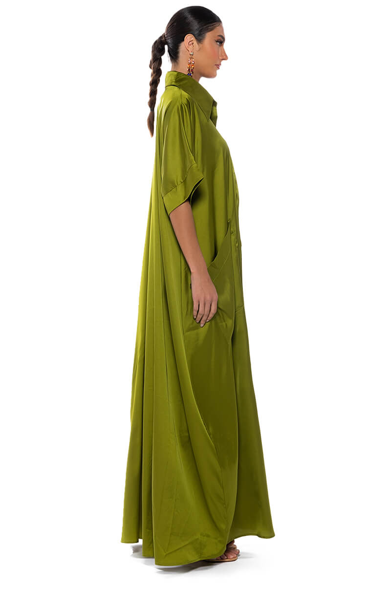 SHE'S RICH OVERSIZED SATIN JUMPSUIT