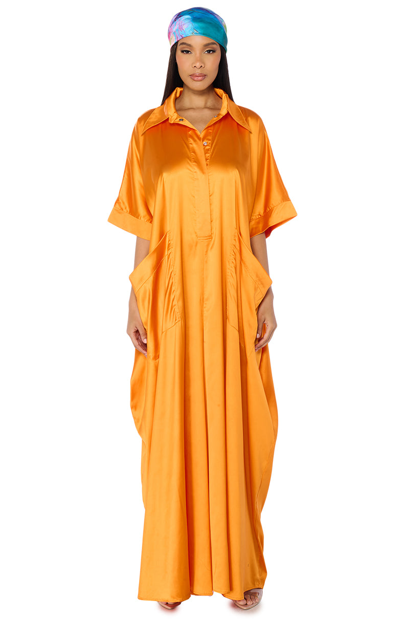 SHE'S RICH OVERSIZED SATIN JUMPSUIT