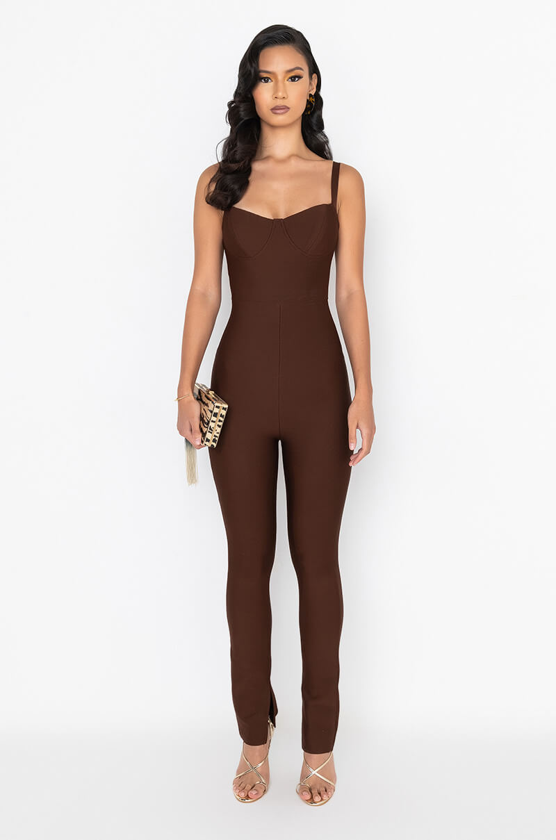 GOT IT GOOD BANDAGE JUMPSUIT