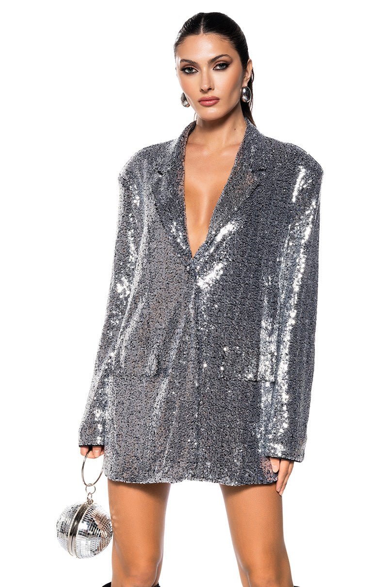 BOYFRIEND SEQUIN BLAZER