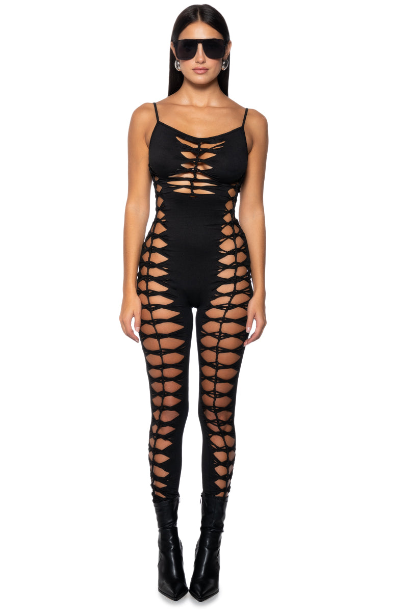 ARI CUTOUT CATSUIT