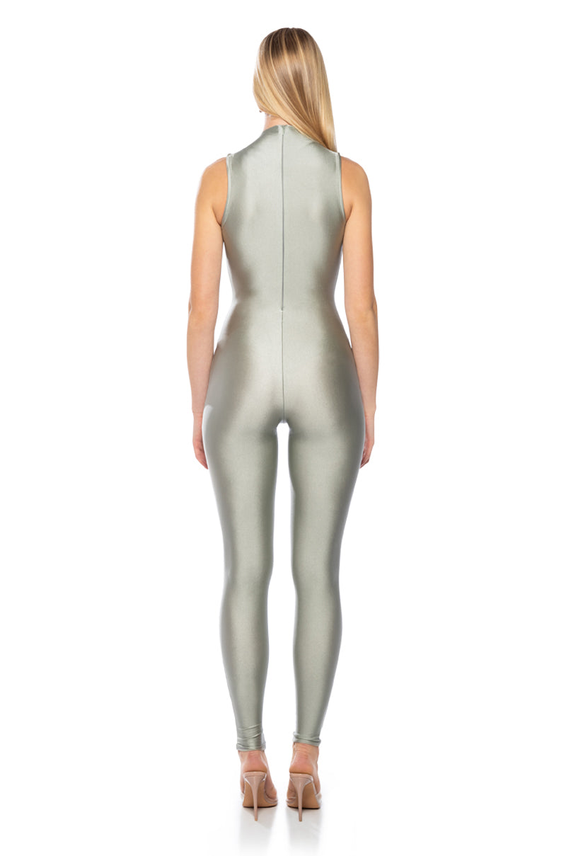 THE CASSIE SLEEVELESS SLINKY JUMPSUIT