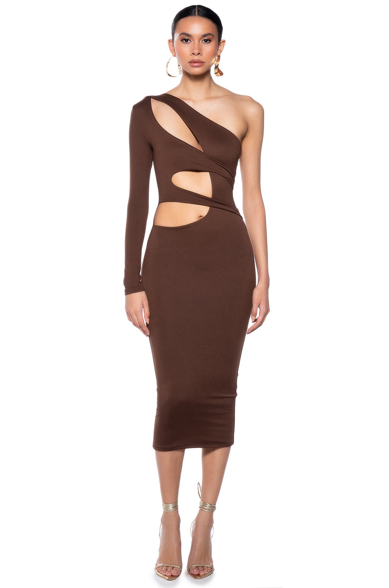 SHOW STOPPER CUT OUT MAXI DRESS