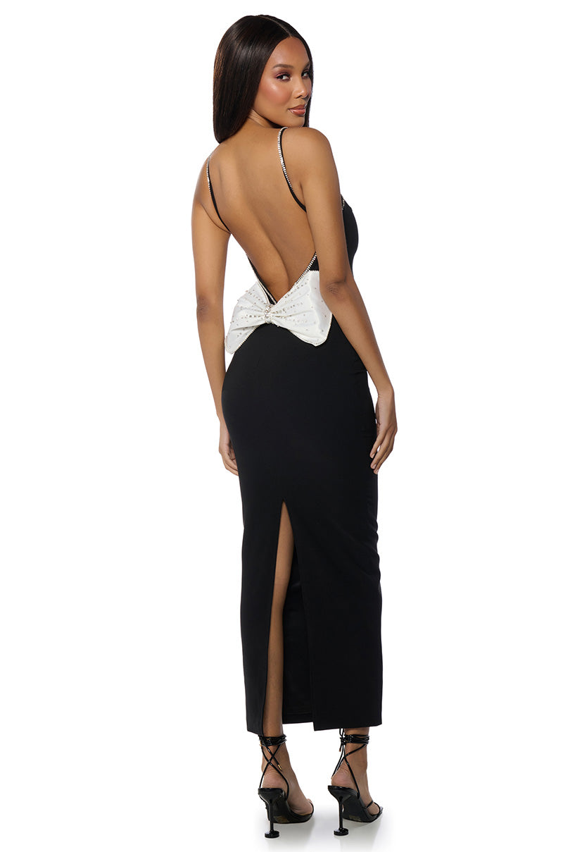 PARTY IN THE BACK MAXI DRESS