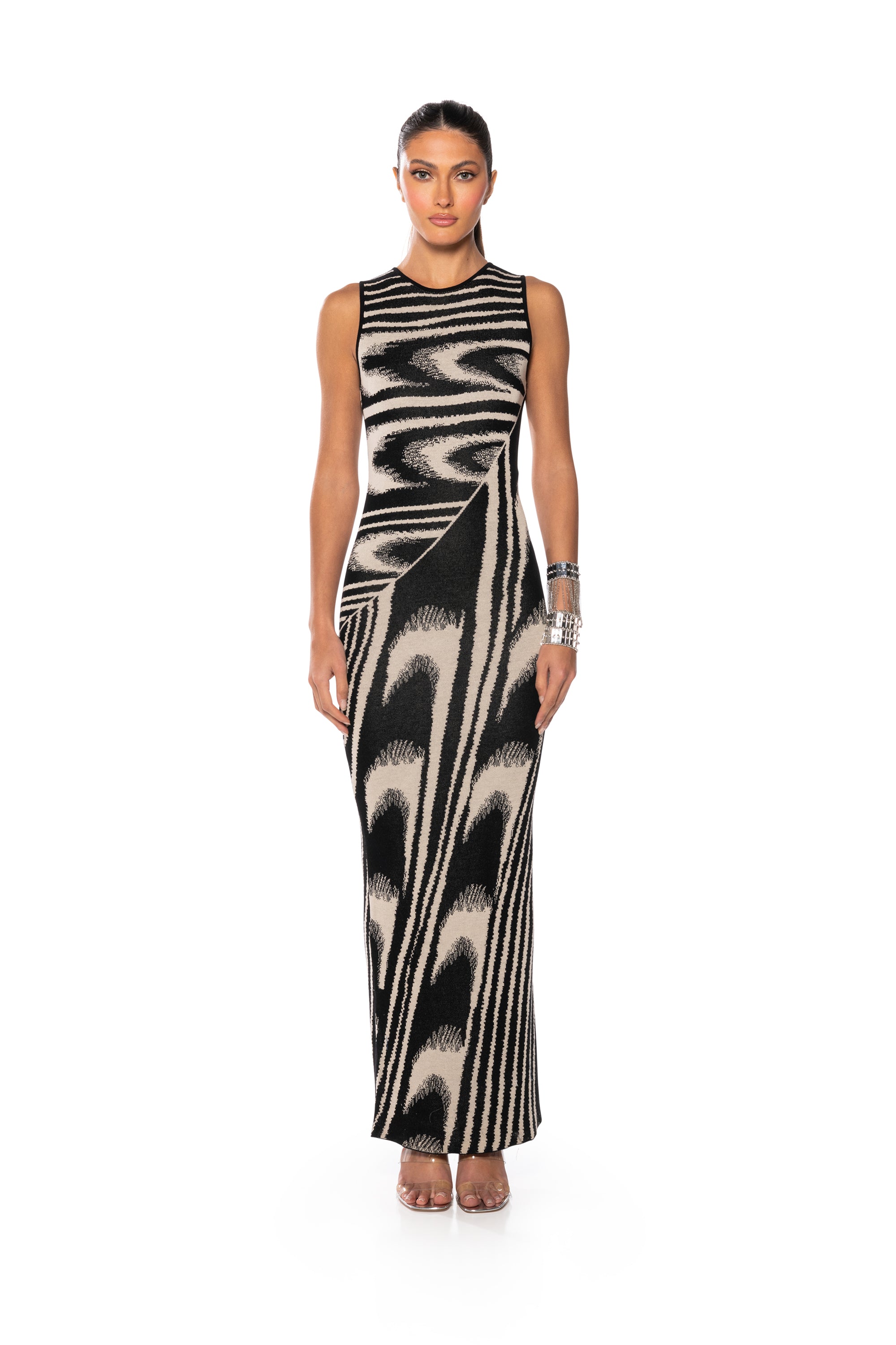 HURRICANE MAXI BODYCON DRESS