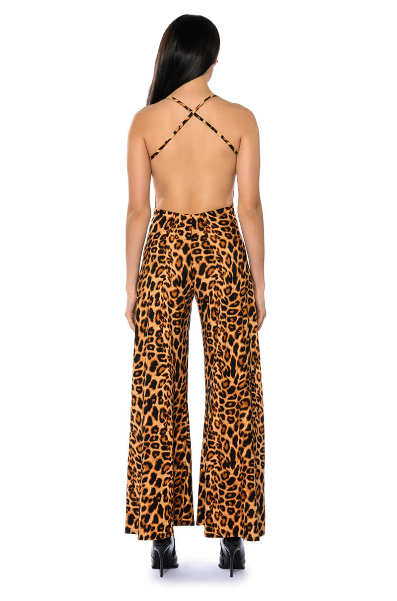 LEOPARD MAKES ME HAPPY JUMPSUIT